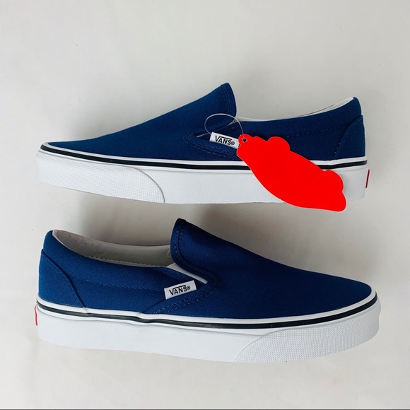 Vans Classic Slip-on Twilight Blue/ True White - Picture 8 of 8